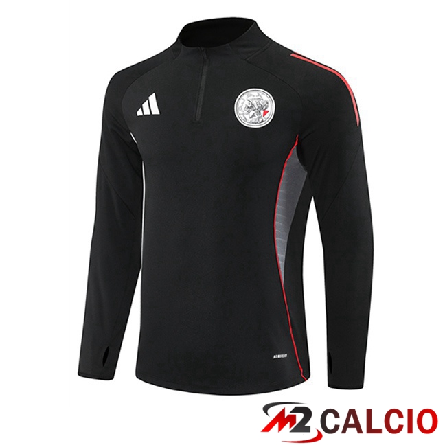 Felpa Allenamento AFC Ajax Nero 2025/2026
