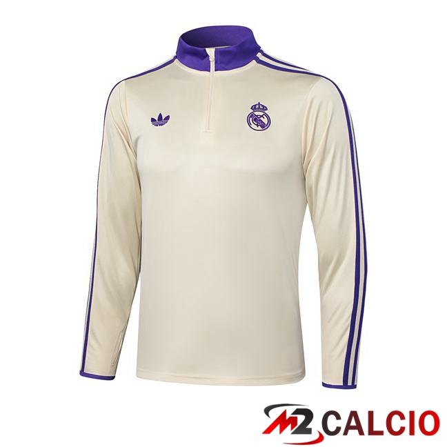 Felpa Allenamento Real Madrid Giallo 2025/2026