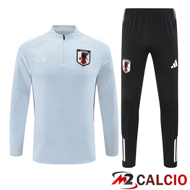 Insieme Tuta Calcio Giappone Grigio 2025/2026