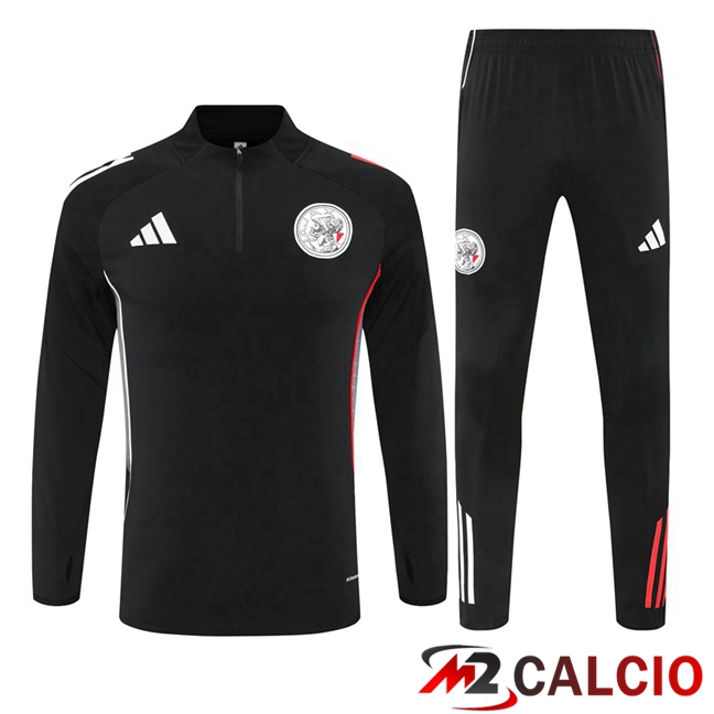 Insieme Tuta Calcio AFC Ajax Nero 2025/2026