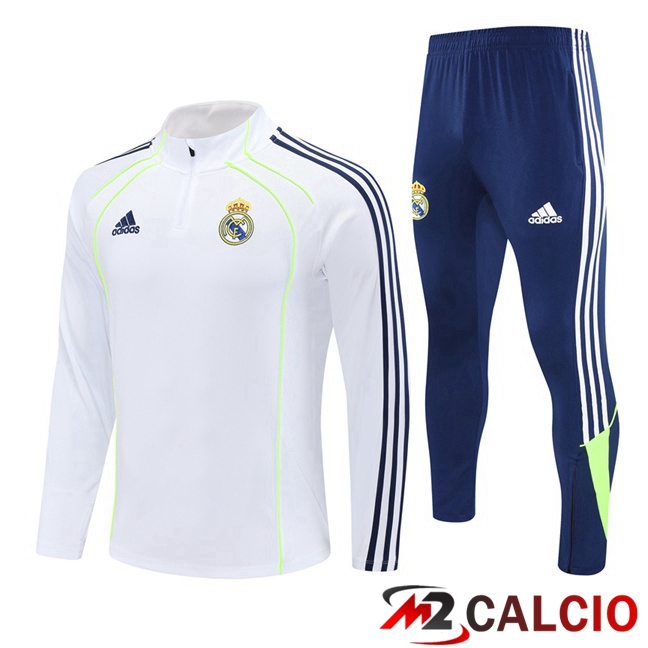 Insieme Tuta Calcio Real Madrid Bianco 2025/2026