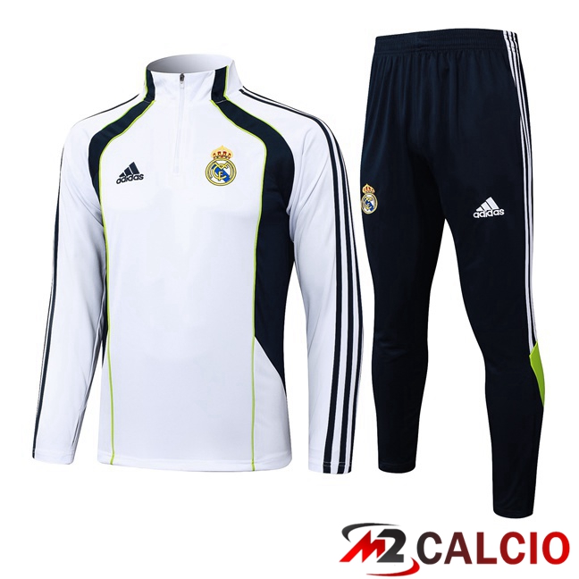 Insieme Tuta Calcio Real Madrid Bianco 2025/2026