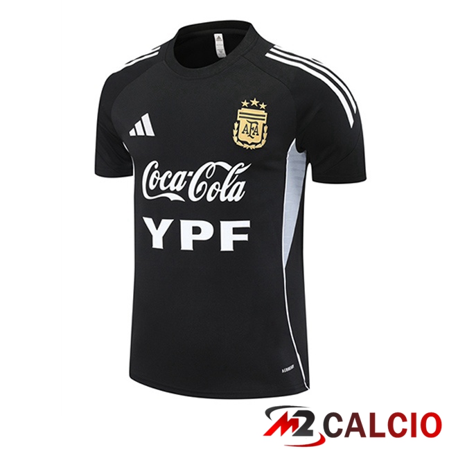 T Shirt Allenamento Argentina Nero 2025/2026