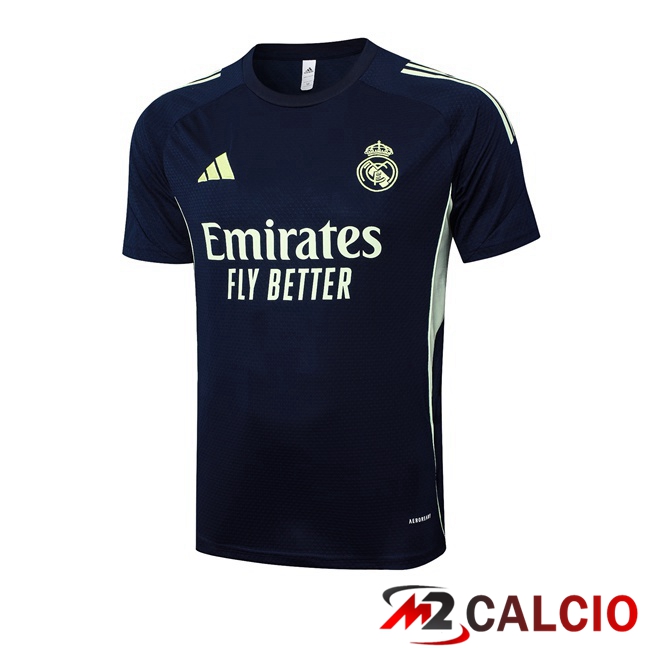 T Shirt Allenamento Real Madrid Blu Reale 2025/2026