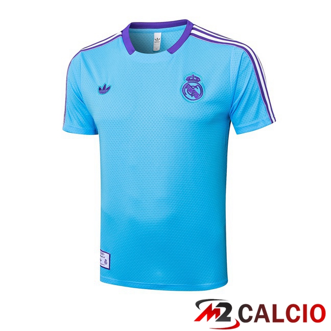 T Shirt Allenamento Real Madrid Blu 2025/2026