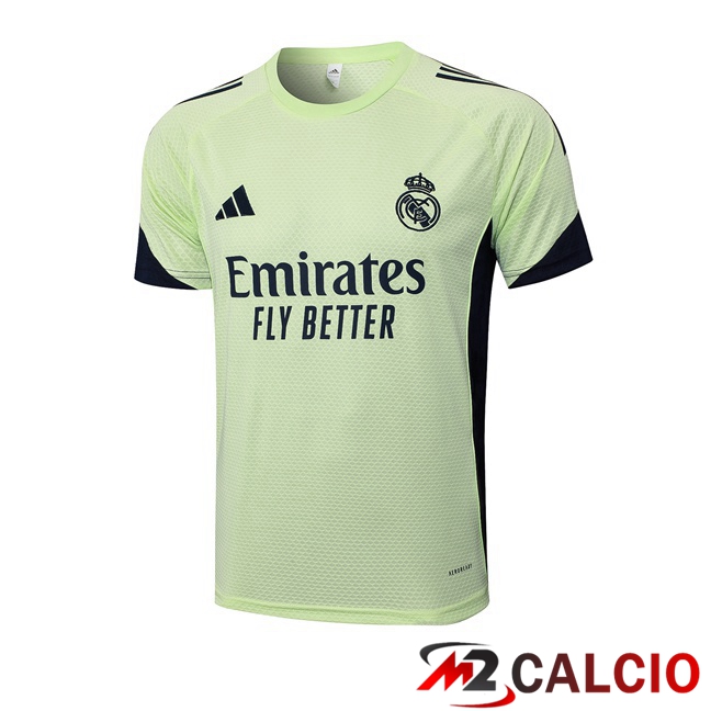 T Shirt Allenamento Real Madrid Verde 2025/2026