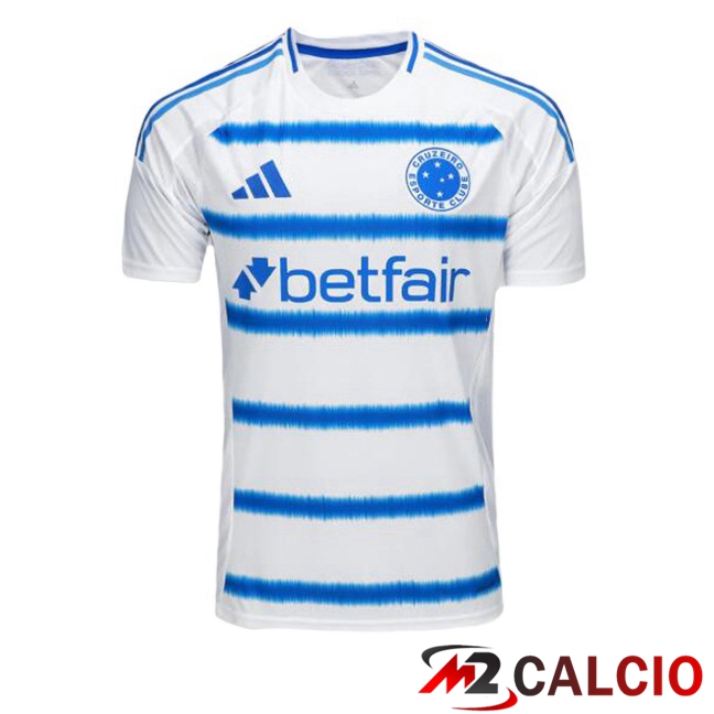 Maglie Calcio Cruzeiro EC Seconda Bianco Blu 2025/2026