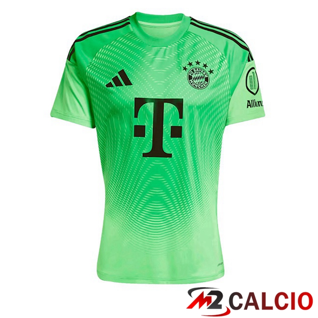 Maglie Calcio Bayern Monaco Portiere Verde 2025/2026