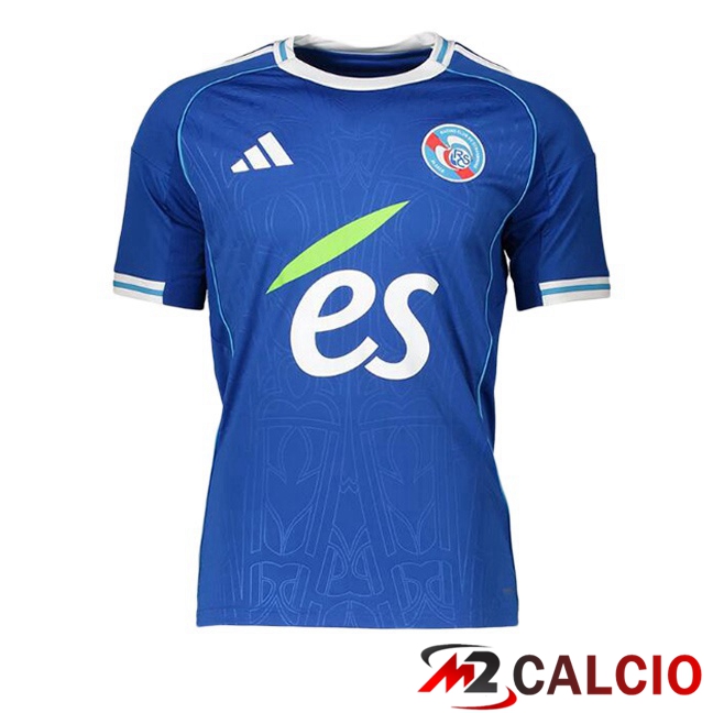 Maglie Calcio RC Strasbourg Alsace Prima Blu 2025/2026