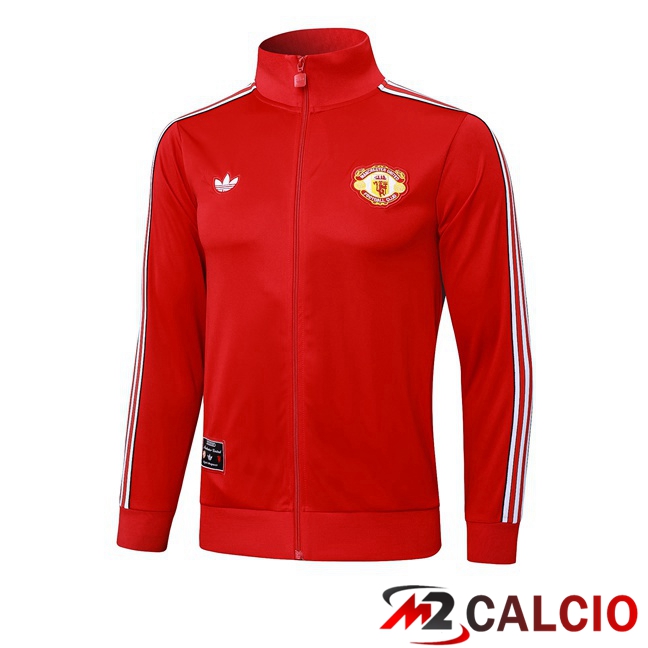 Giacca Calcio Manchester United Rosso 2025/2026