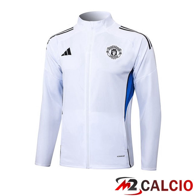 Giacca Calcio Manchester United Bianco 2025/2026