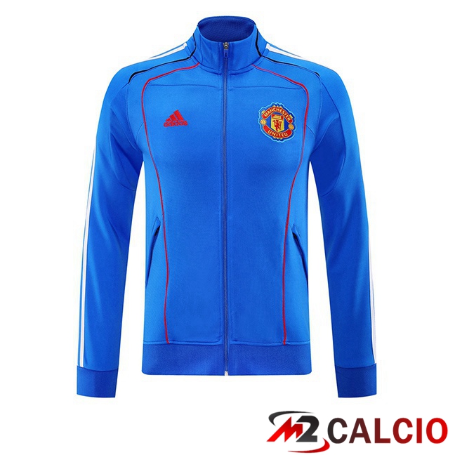 Giacca Calcio Manchester United Blu 2025/2026