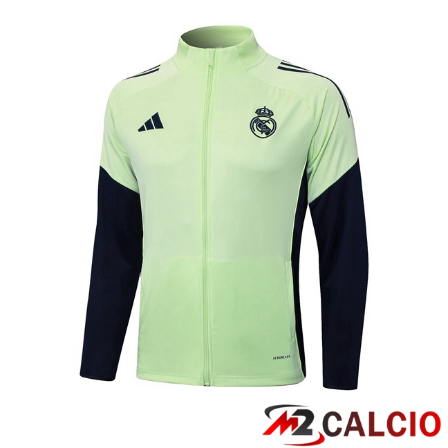 Giacca Calcio Real Madrid Verde 2025/2026