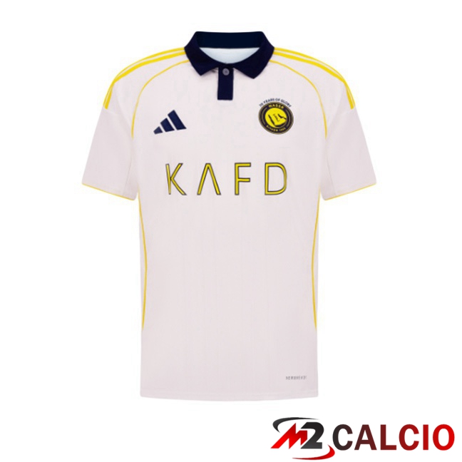 Maglie Calcio Al-Nassr FC Terza Bianco 2025/2026
