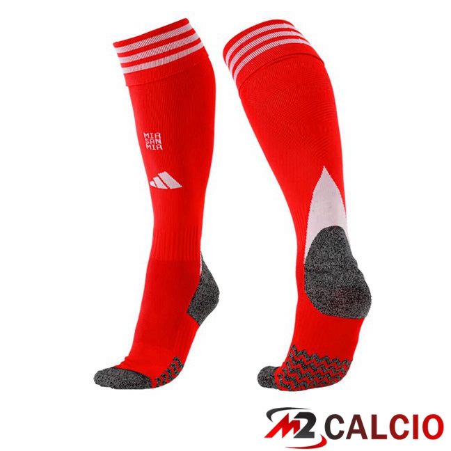 Calzini Calcio Bayern Monaco Prima Rosso 2025/2026