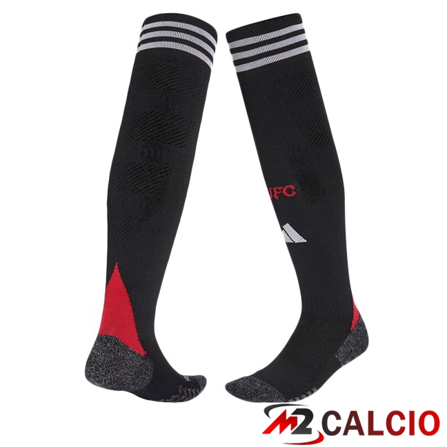 Calzini Calcio Manchester United Prima Nero 2025/2026