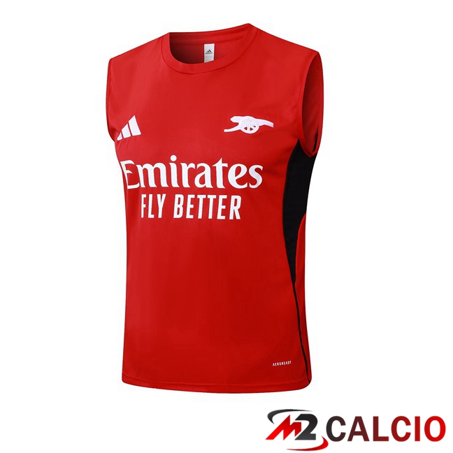 Canotta Allenamento Arsenal Rosso 2025/2026