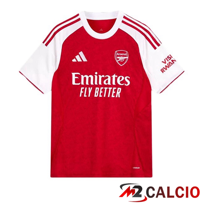 Maglie Calcio Arsenal Prima Rosso Bianco 2025/2026