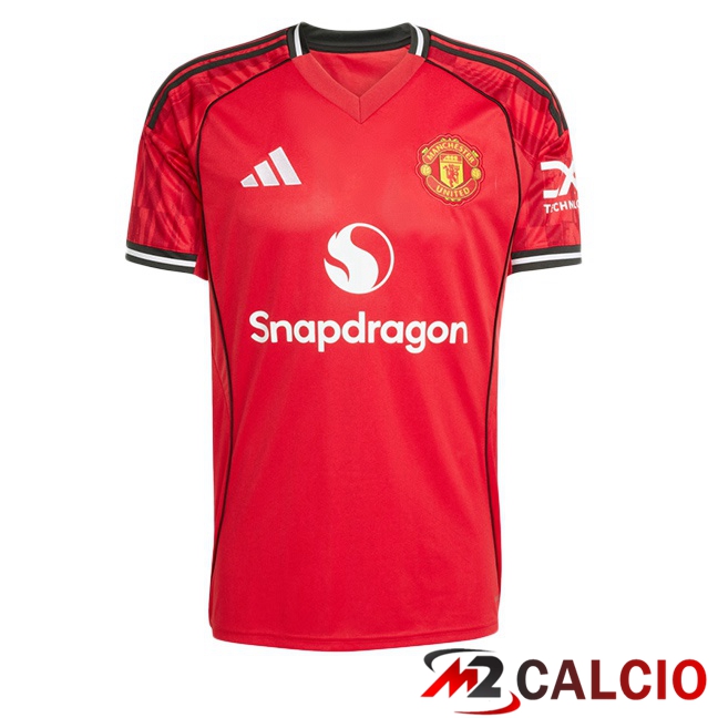 Maglie Calcio Manchester United Prima Rosso 2025/2026