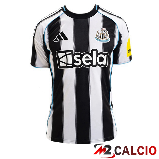 Maglie Calcio Newcastle United Prima Bianco Nero 2025/2026