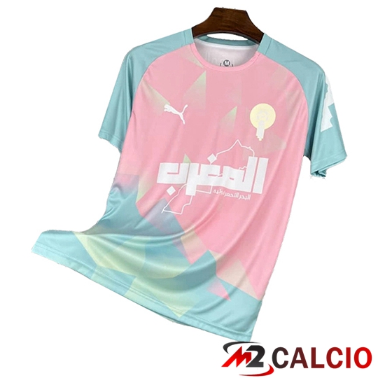 Maglie Calcio Marocco Edizione Speciale Rosa/Blu 2025/2026