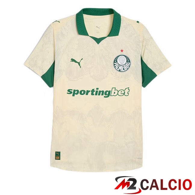 Maglie Calcio Palmeiras Club World Cup Prima Giallo 2025/2026