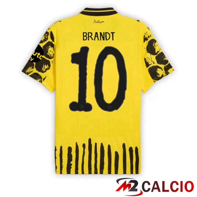 Maglie Calcio Dortmund BVB Club World Cup (Brandt 10) Prima Giallo Nero 2025/2026