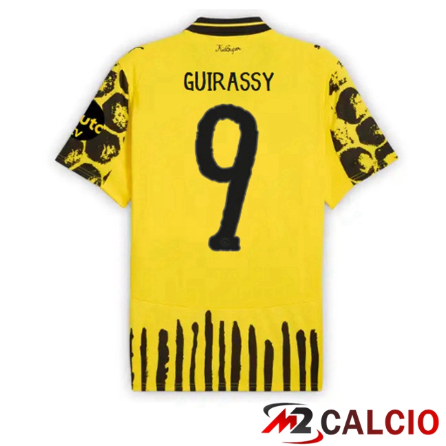 Maglie Calcio Dortmund BVB Club World Cup (Guirassy 9) Prima Giallo Nero 2025/2026