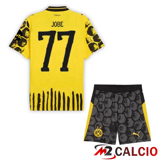 Maglie Calcio Dortmund BVB Club World Cup (Jobe 77) Bambino Prima Giallo Nero 2025/2026