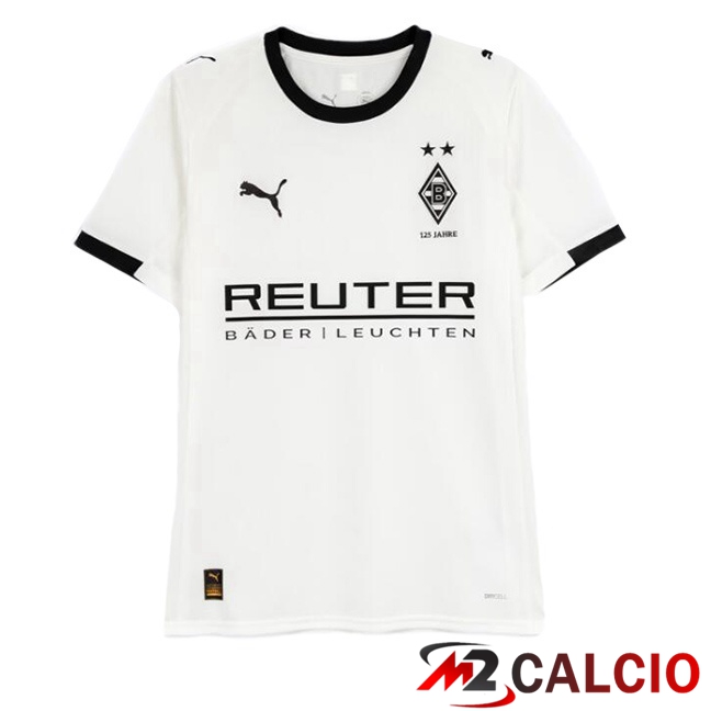 Maglie Calcio Monchengladbach Prima Bianco 2025/2026