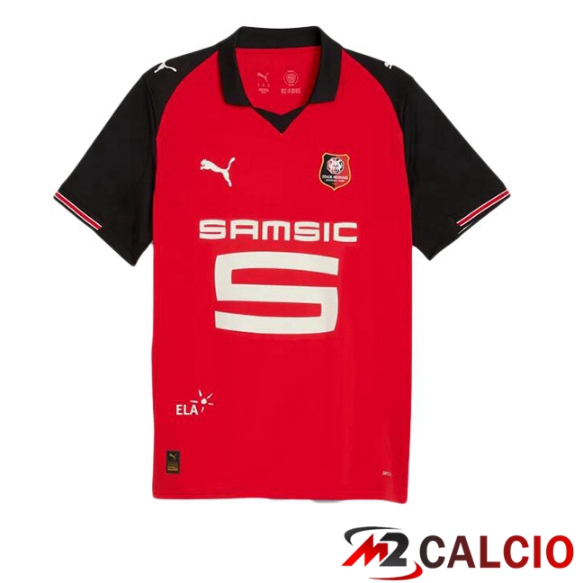 Maglie Calcio Stade Rennais Prima Rosso 2025/2026