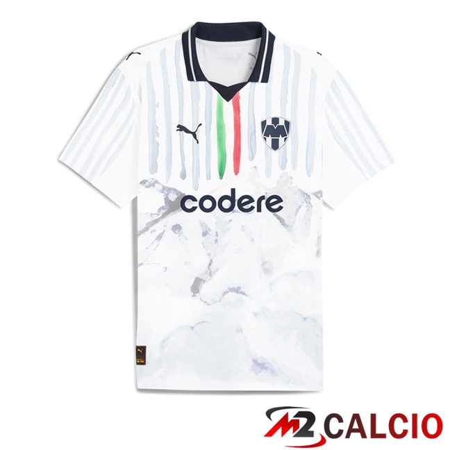 Maglie Calcio CF Monterrey Club World Cup Seconda Bianco 2025/2026
