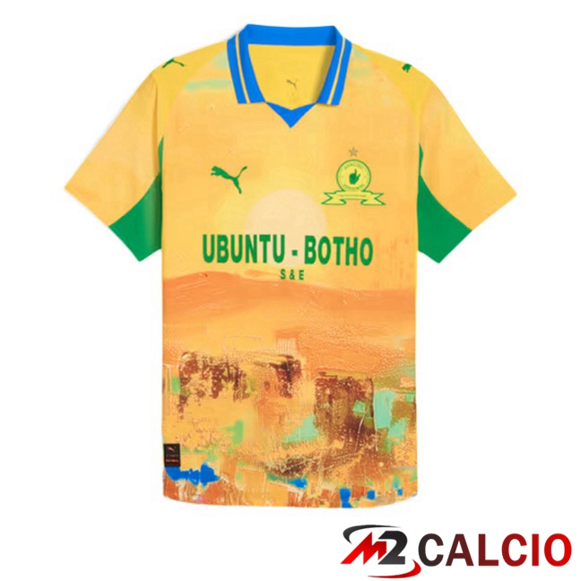 Maglie Calcio Mamelodi Sundowns Club World Cup Prima Giallo 2025/2026