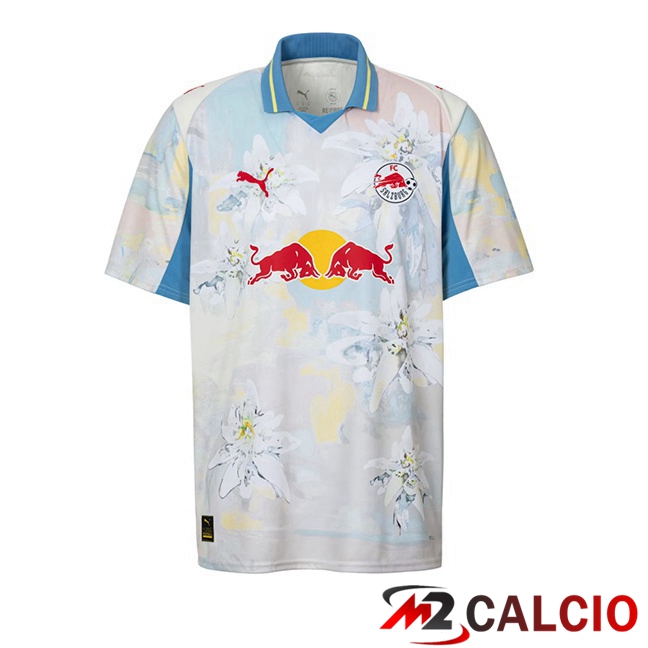 Maglie Calcio FC Red Bull Salzburg Club World Cup Prima Blu Bianco 2025/2026