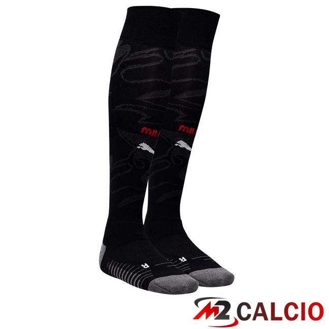 Calzini Calcio AC Milan Prima Nero 2025/2026