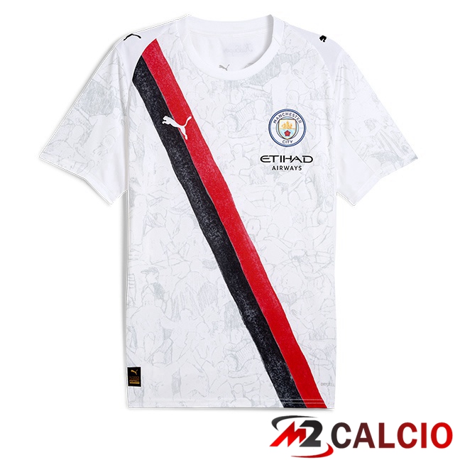 Maglie Calcio Manchester City Club World Cup Prima Bianco 2025/2026