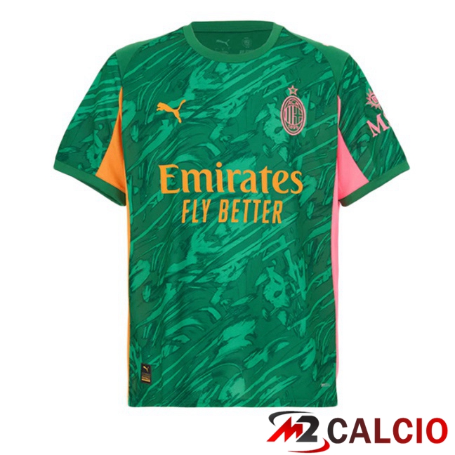 Maglie Calcio AC Milan Portiere Verde 2025/2026