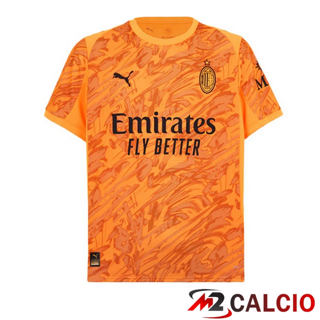 Maglie Calcio AC Milan Portiere Arancia 2025/2026