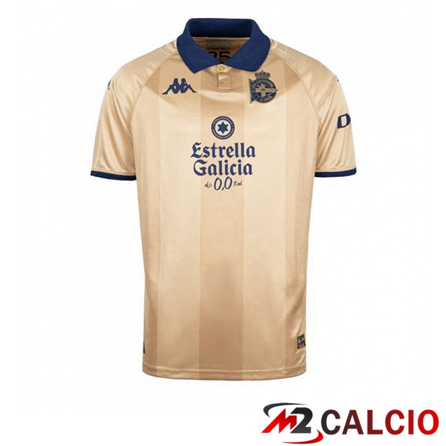 Maglie Calcio Deportivo De La Coruna Édition 25e Anniversaire Giallo