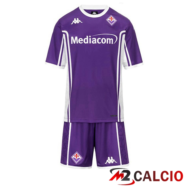 Maglie Calcio ACF Fiorentina Bambino Prima Viola 2025/2026