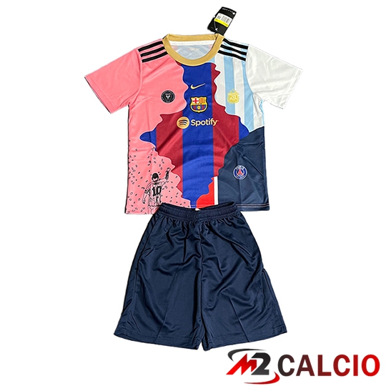 Maglie Calcio Barcellona Bambino MESSI #10 Edizione Speciale 2025/2026