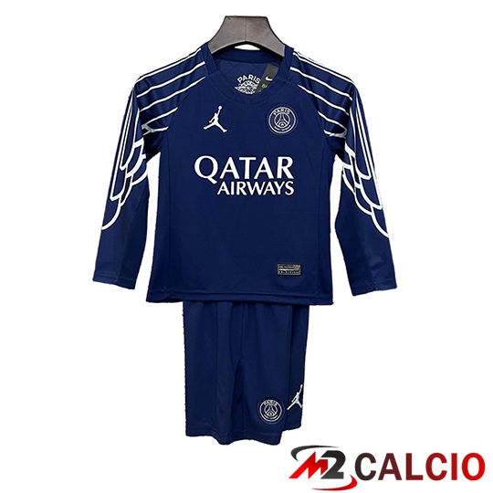 Maglie Calcio PSG Bambino Manica Lunga Quarto 2024/2025
