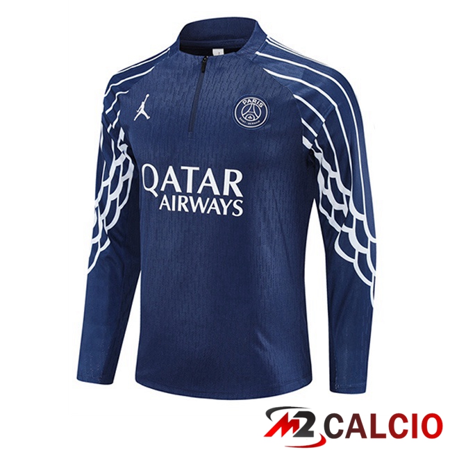 Felpa Allenamento Jordan Paris PSG Blu Reale 2025/2026