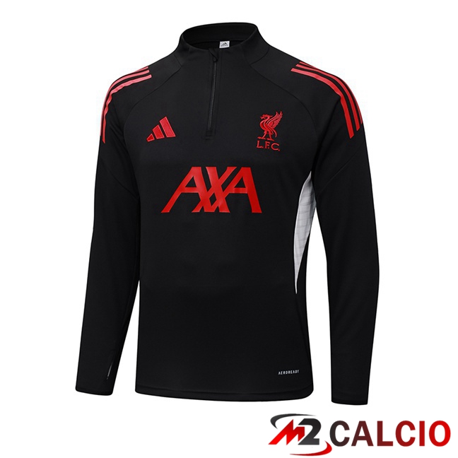 Felpa Allenamento FC Liverpool Nero 2025/2026