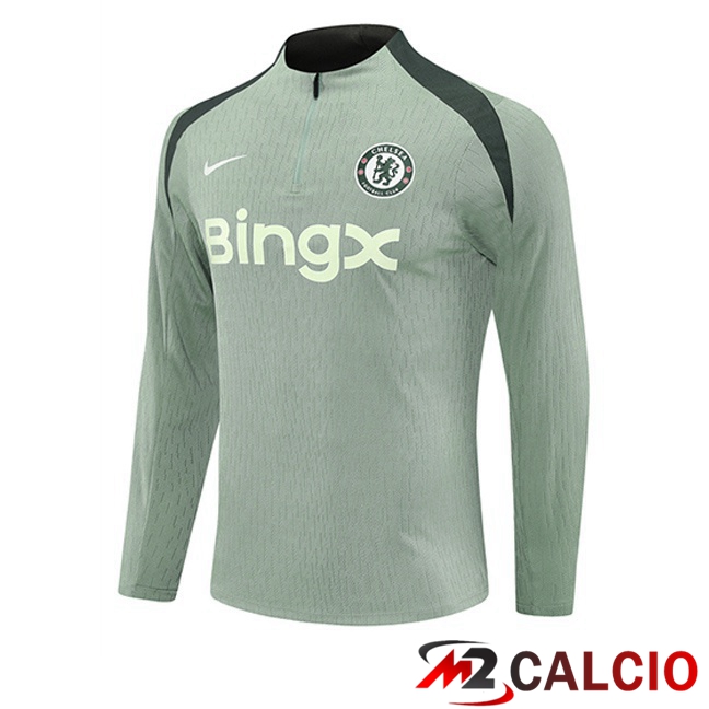 Felpa Allenamento FC Chelsea Verde 2025/2026