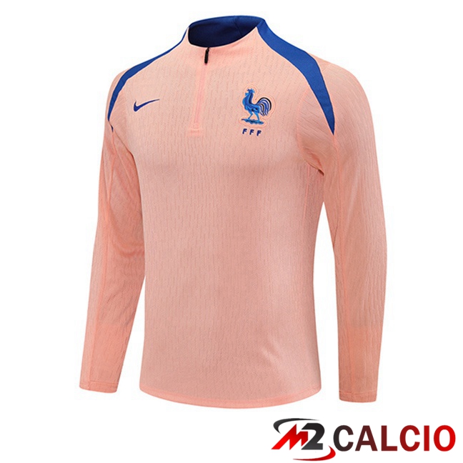 Felpa Allenamento Francia Rosa 2025/2026