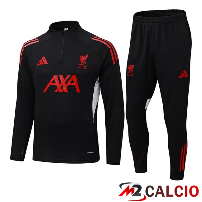 Insieme Tuta Calcio FC Liverpool Nero 2025/2026