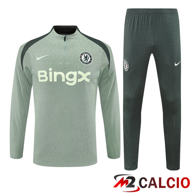 Insieme Tuta Calcio FC Chelsea Verde 2025/2026