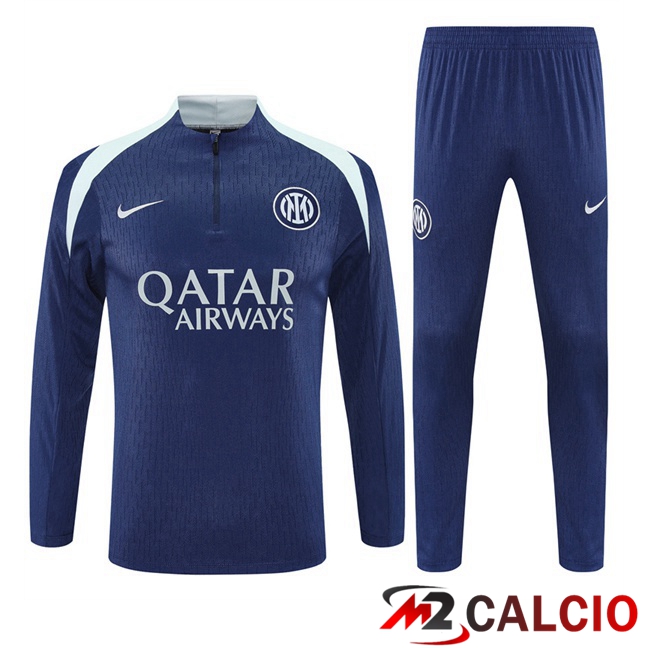 Insieme Tuta Calcio Inter Milan Blu Reale 2025/2026