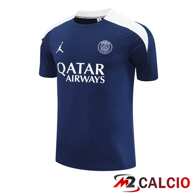 T Shirt Allenamento Jordan Paris PSG Blu Reale 2025/2026